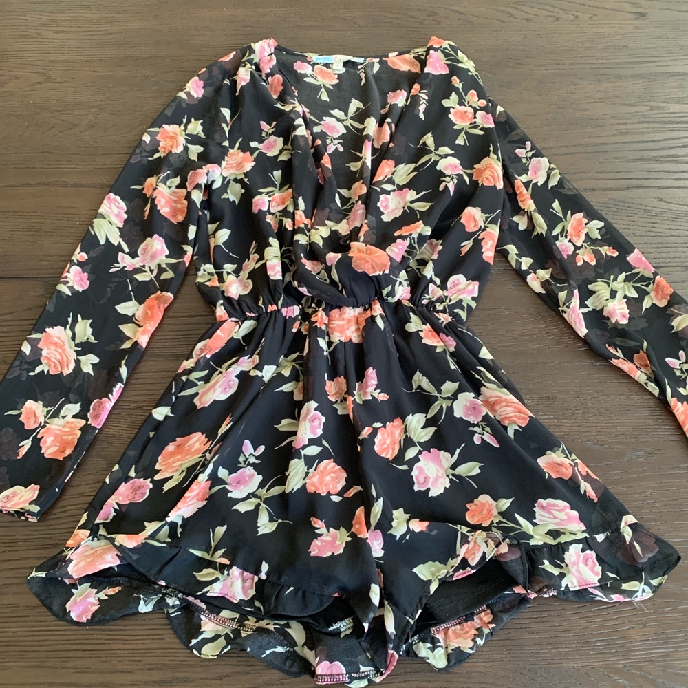 floral romper